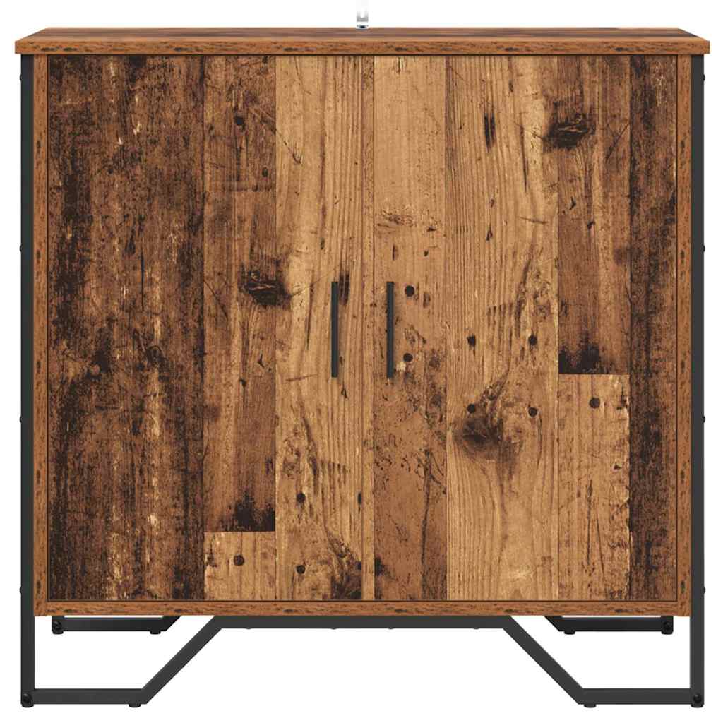 Sideboard Brown 78 x 35.5 x 74.5 cm Engineered wood