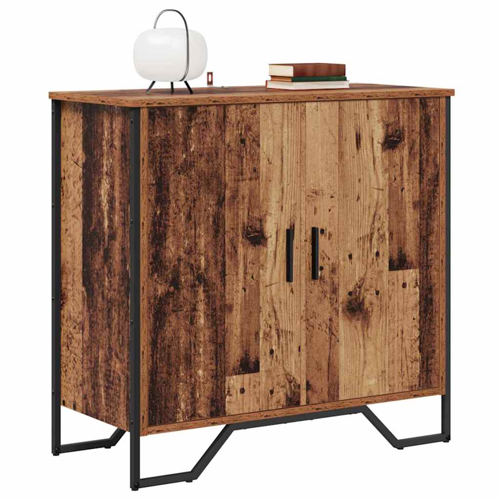 Sideboard Brown 78 x 35.5 x 74.5 cm Engineered wood