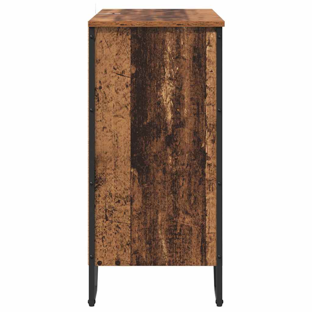 Sideboard Brown 78 x 35.5 x 74.5 cm Engineered wood