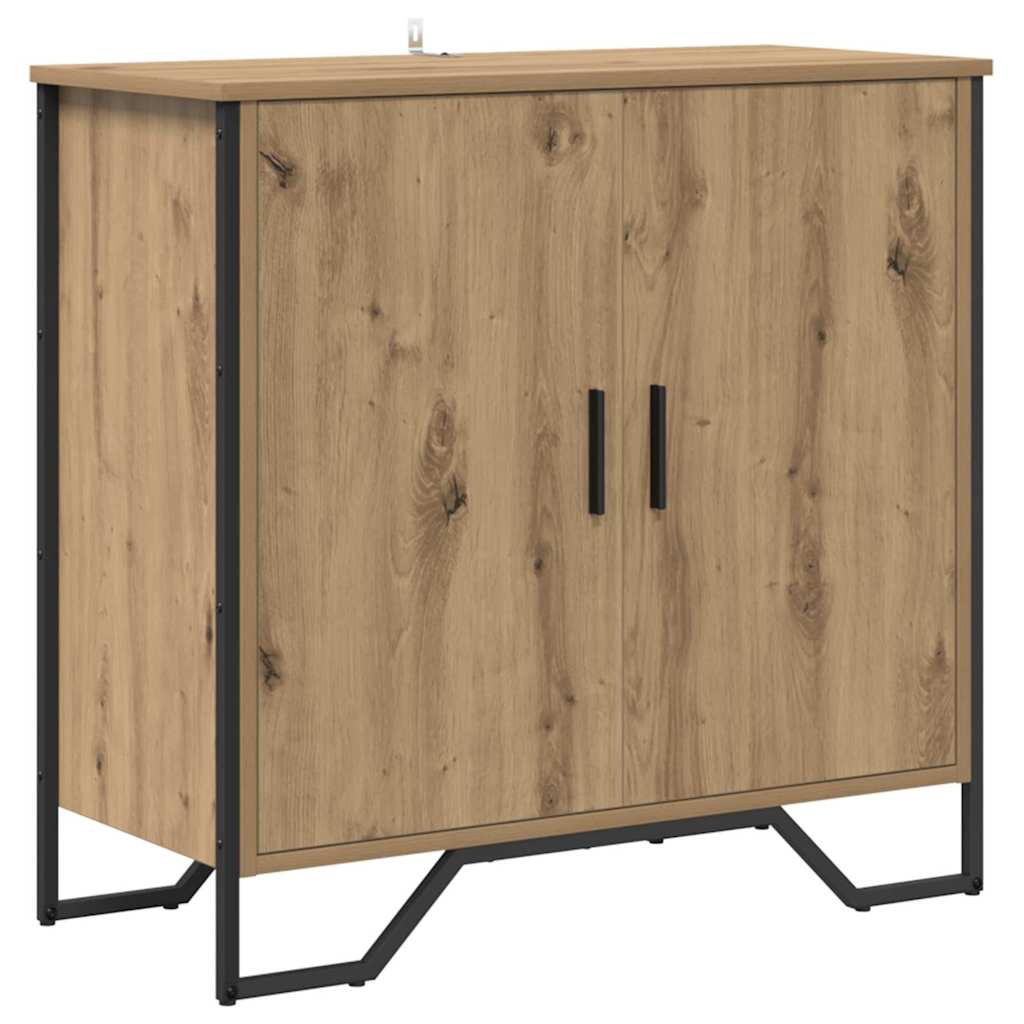 Sideboard Brown 78 x 35.5 x 74.5 cm Engineered wood