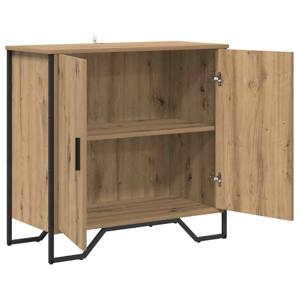 Sideboard Brown 78 x 35.5 x 74.5 cm Engineered wood