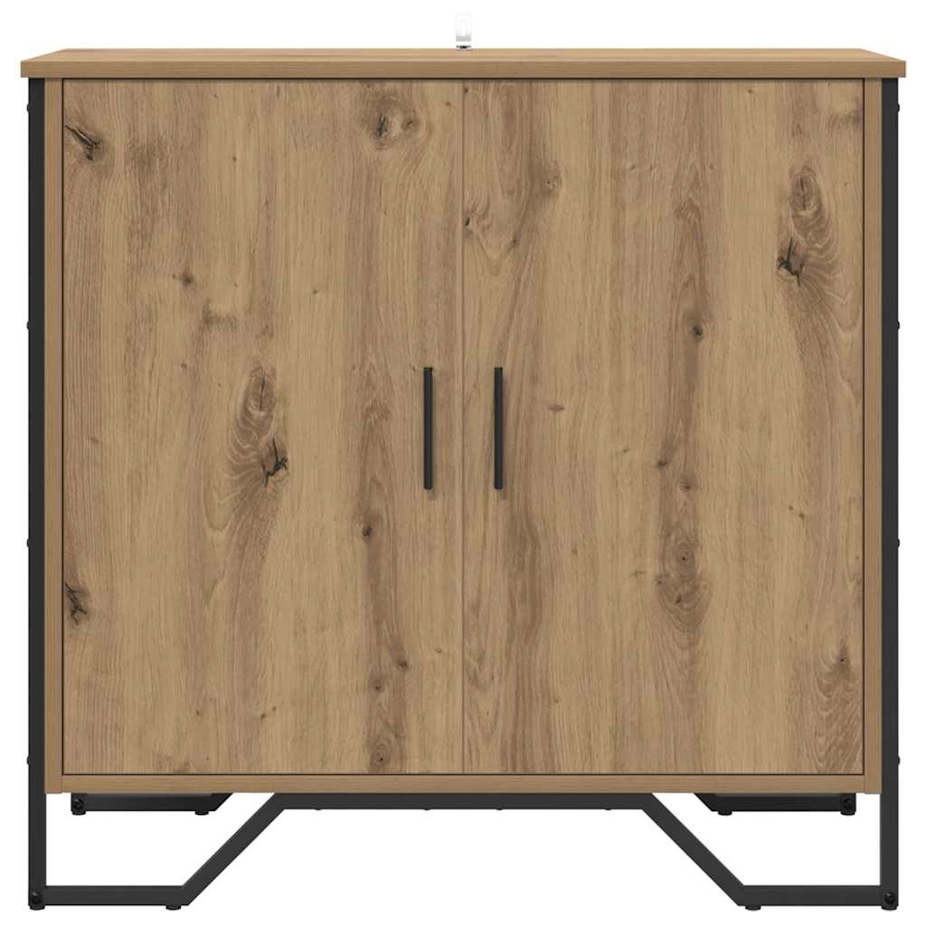 Sideboard Brown 78 x 35.5 x 74.5 cm Engineered wood