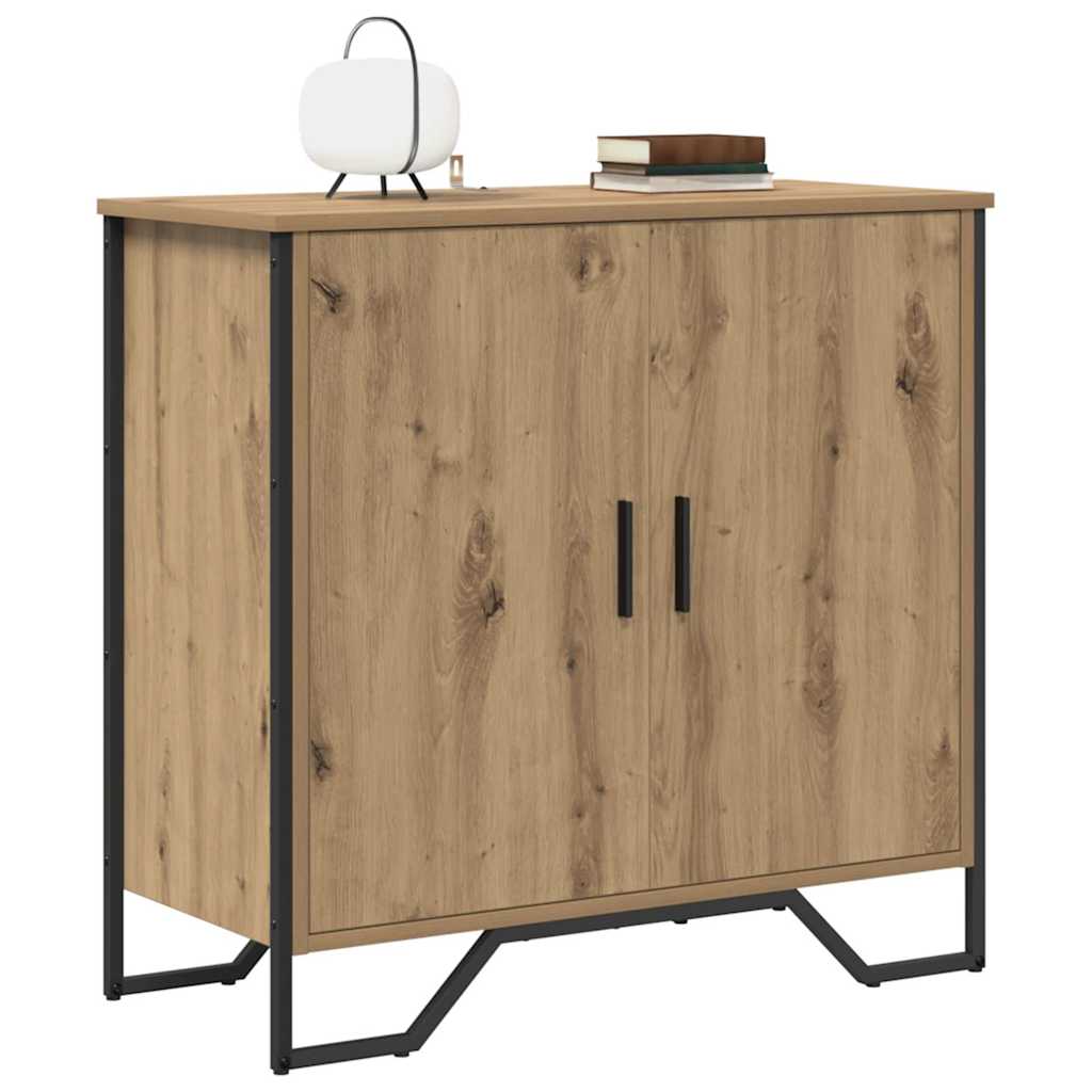 Sideboard Brown 78 x 35.5 x 74.5 cm Engineered wood