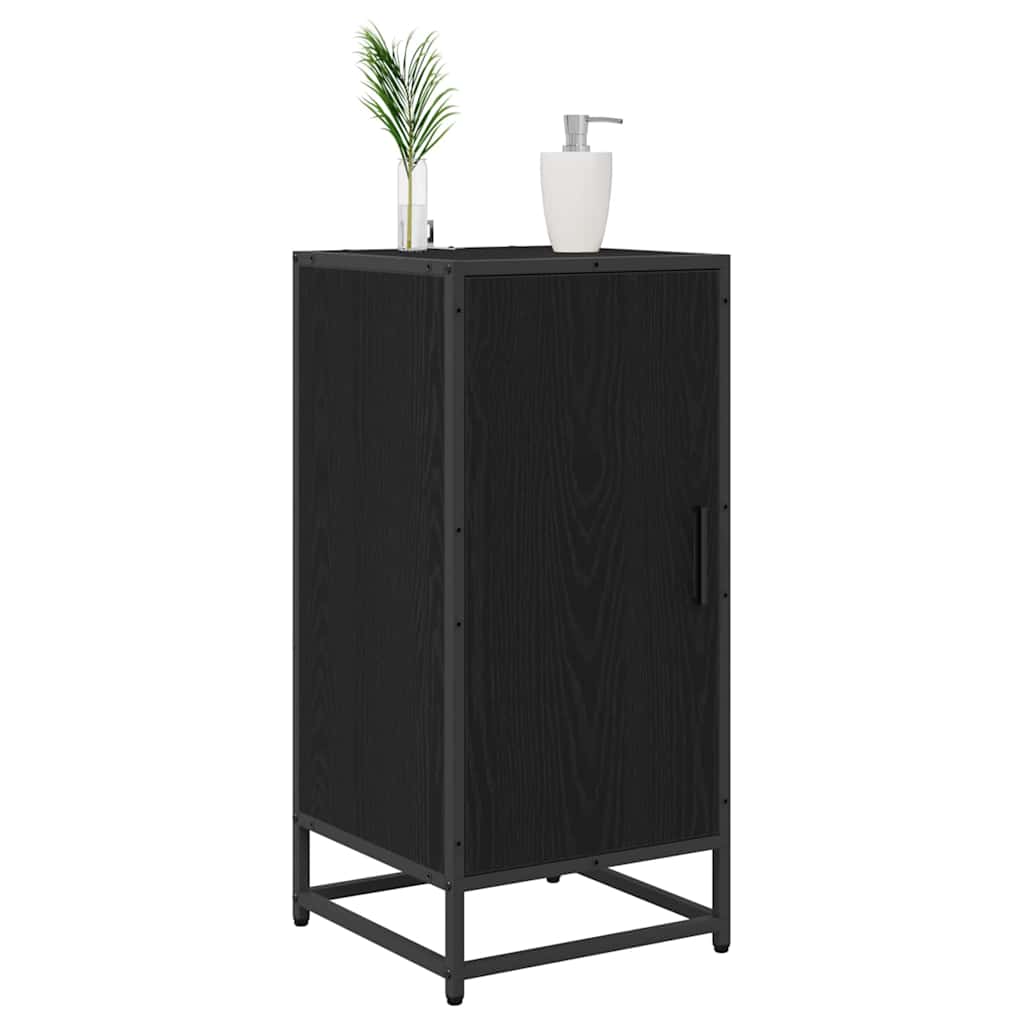 Sideboard Black oak 35 x 35.5 x 76 cm Engineered wood