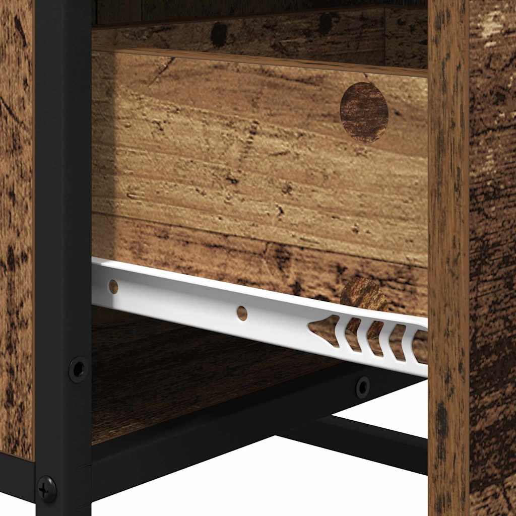 Sideboard Old wood 35.5 x 35 x 76 cm Engineered wood
