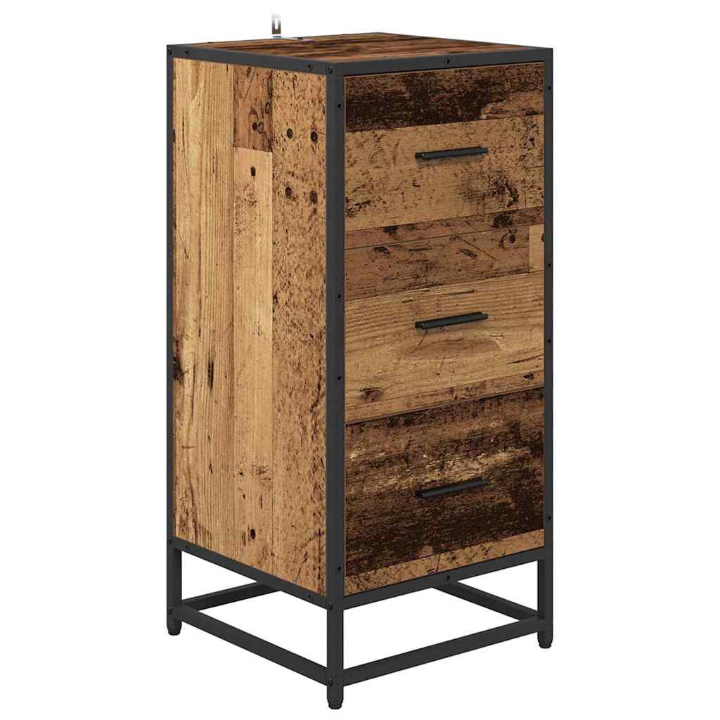 Sideboard Old wood 35.5 x 35 x 76 cm Engineered wood