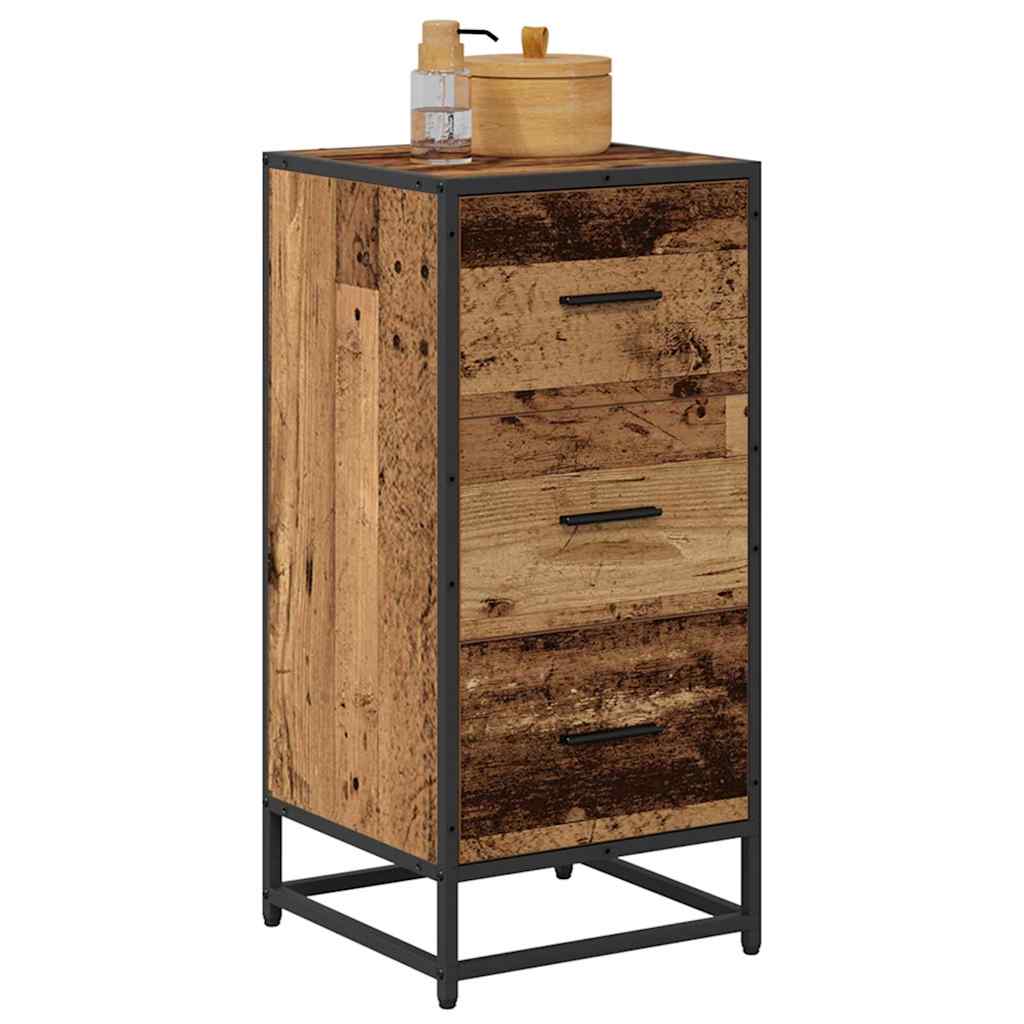 Sideboard Old wood 35.5 x 35 x 76 cm Engineered wood