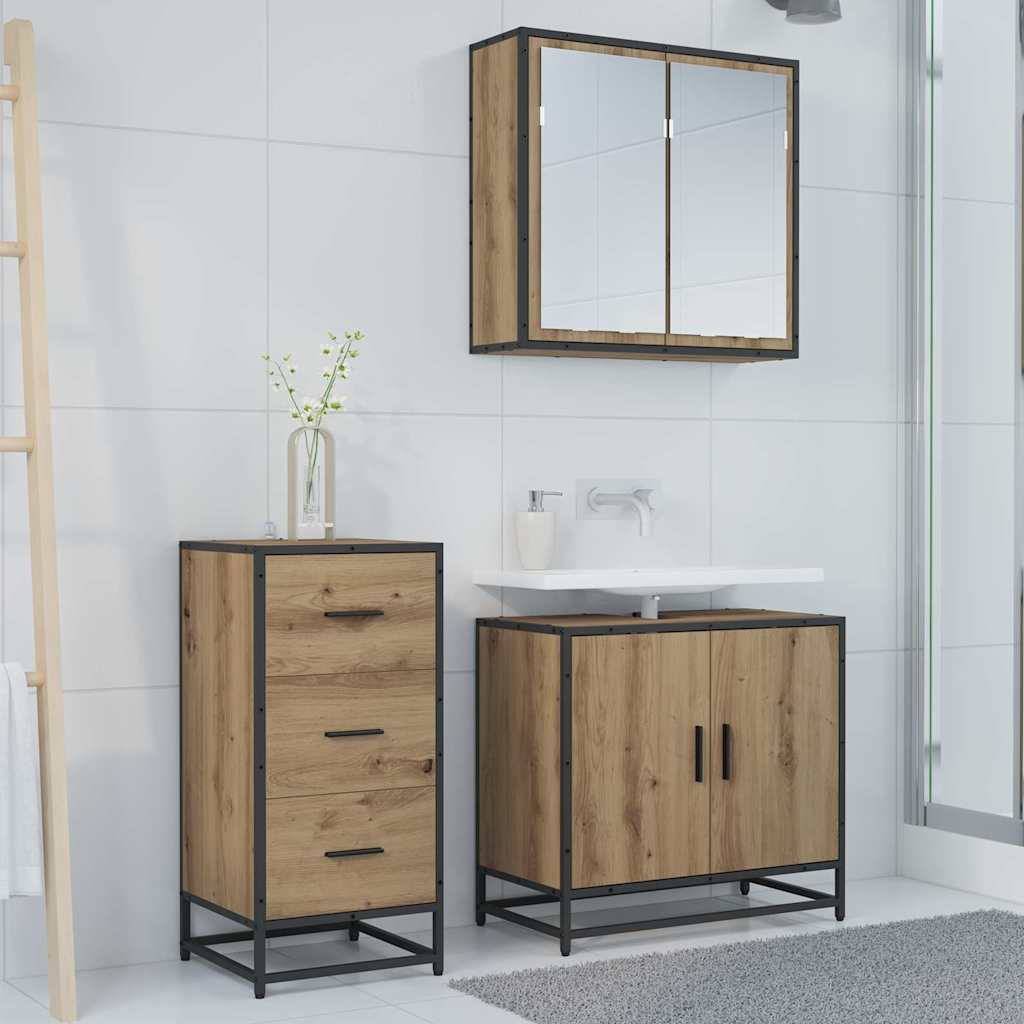 Sideboard Artisan oak 35.5 x 35 x 76 cm Engineered wood