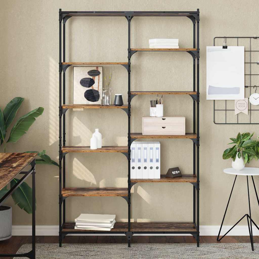 Bookshelf Old wood 100 x 32 x 170 cm Engineered wood