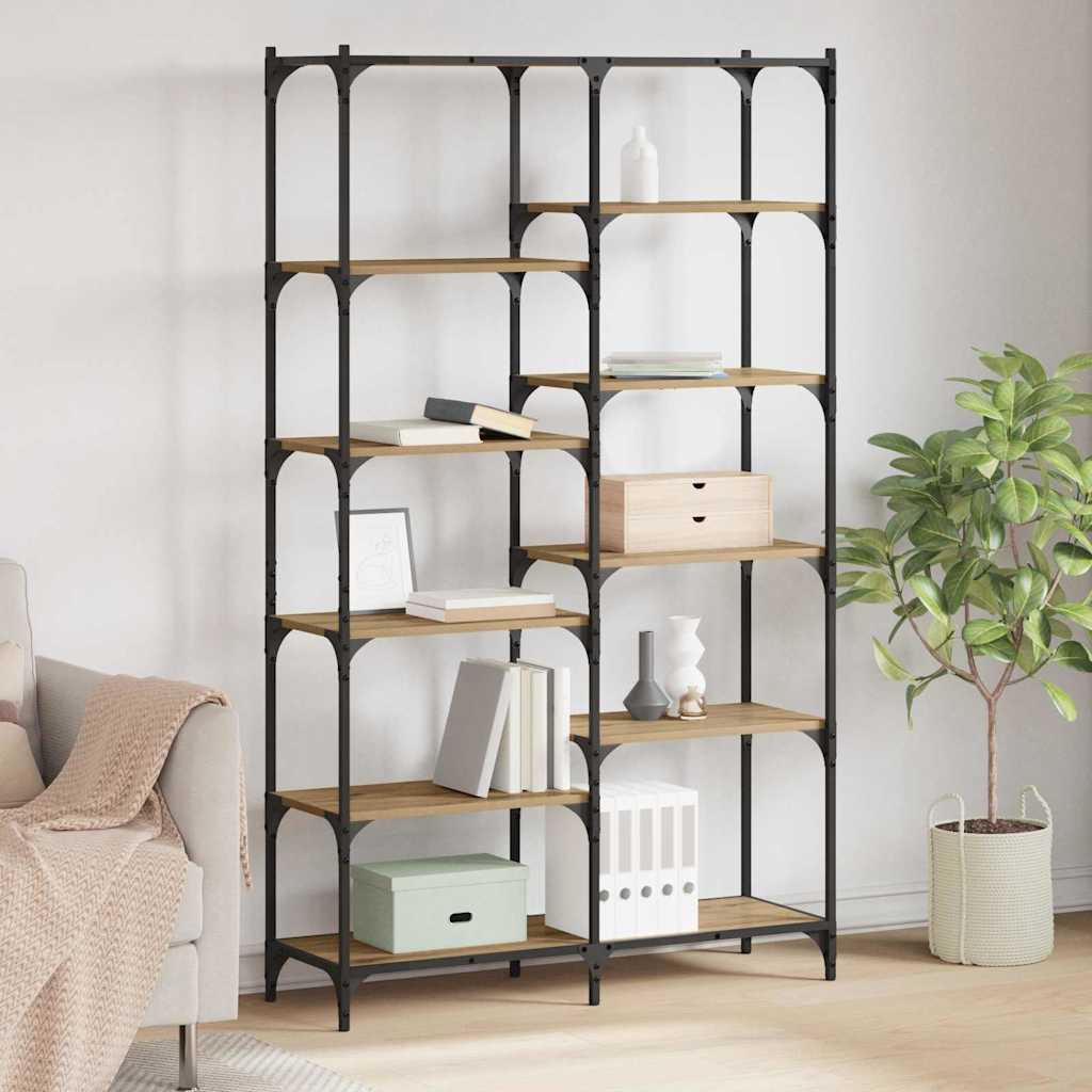 Bookshelf Artisan oak 100 x 32 x 170 cm Engineered wood