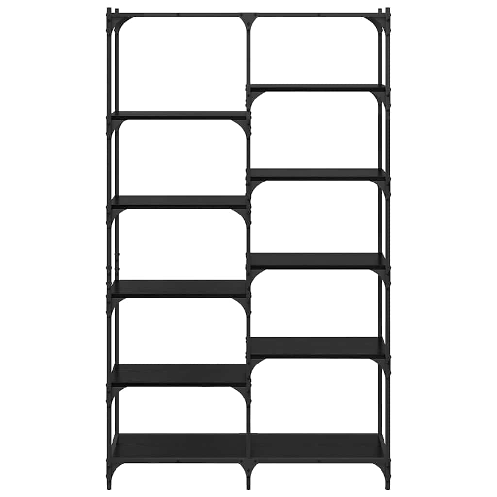Bookshelf Black oak 100 x 32 x 170 cm Engineered wood