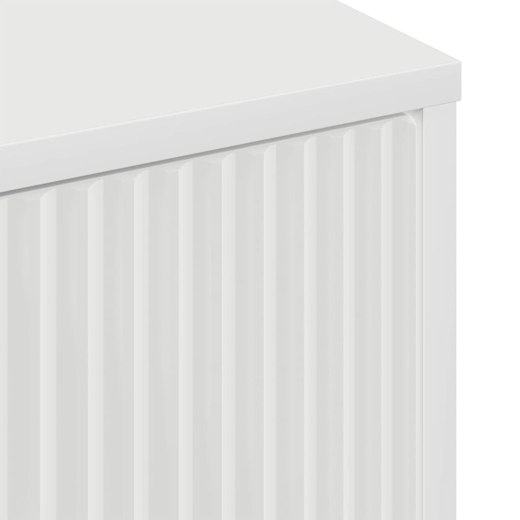 Sideboard White 69.5 x 33 x 82 cm Engineered wood