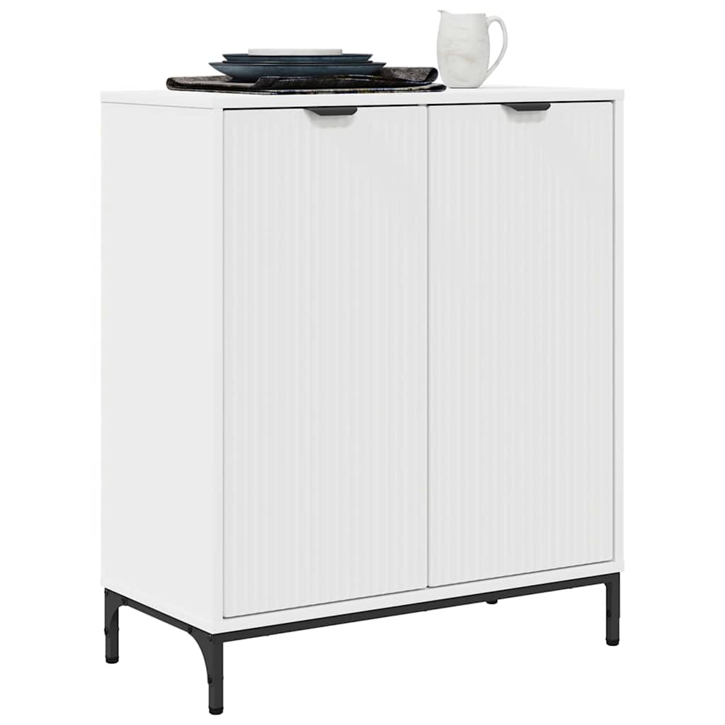 Sideboard White 69.5 x 33 x 82 cm Engineered wood