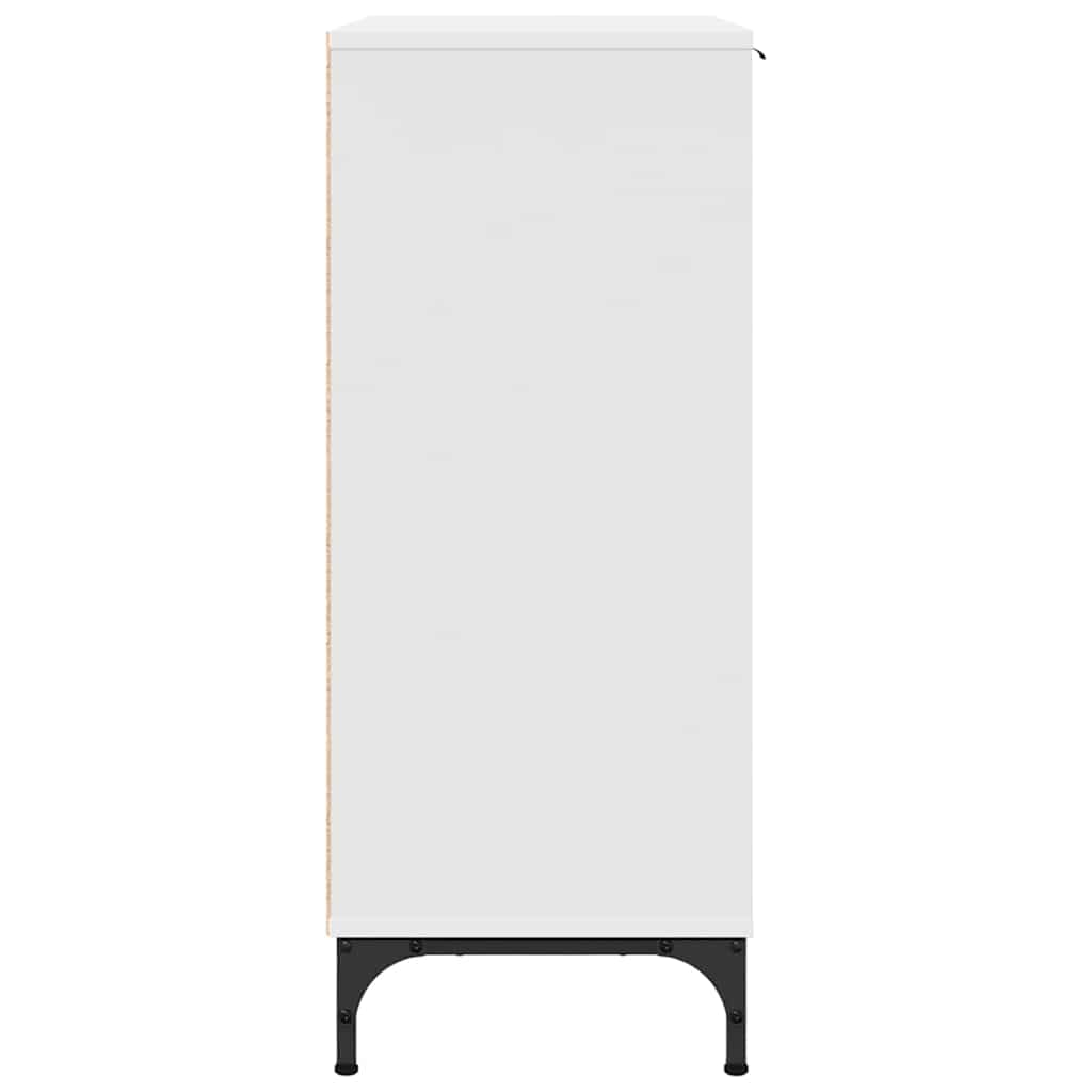Sideboard White 69.5 x 33 x 82 cm Engineered wood
