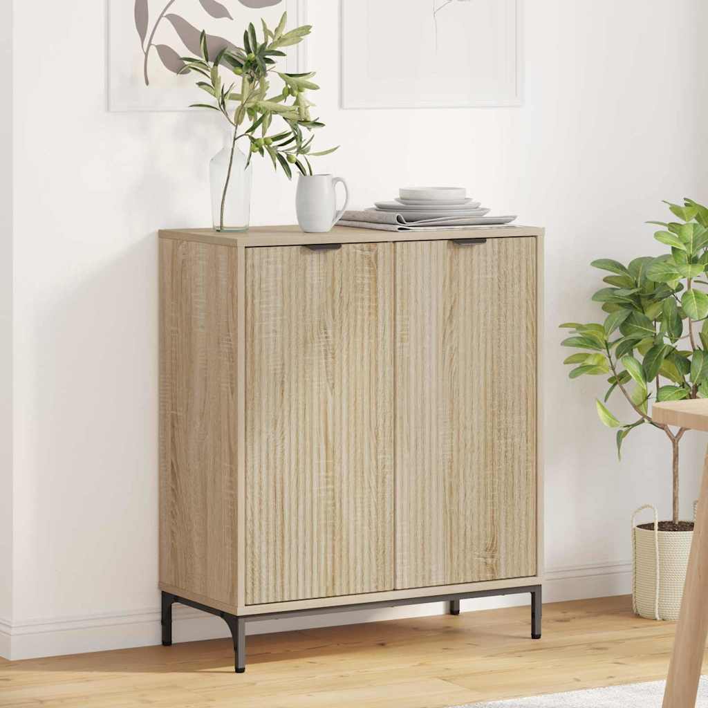 Sideboard Sonoma oak 69.5 x 33 x 82 cm Engineered wood