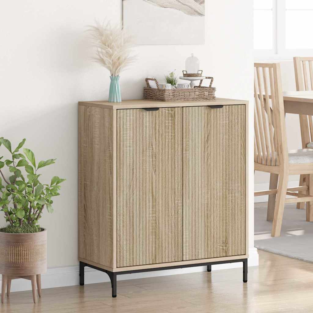 Sideboard Sonoma oak 69.5 x 33 x 82 cm Engineered wood
