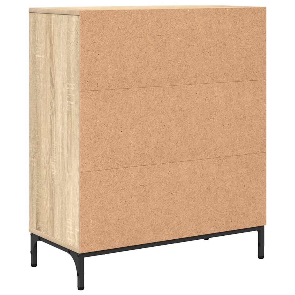 Sideboard Sonoma oak 69.5 x 33 x 82 cm Engineered wood