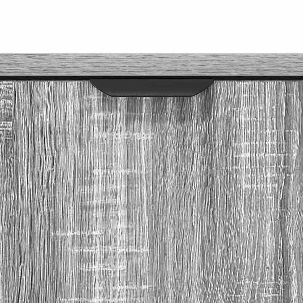 Sideboard Grey sonoma 69.5 x 33 x 82 cm Engineered wood