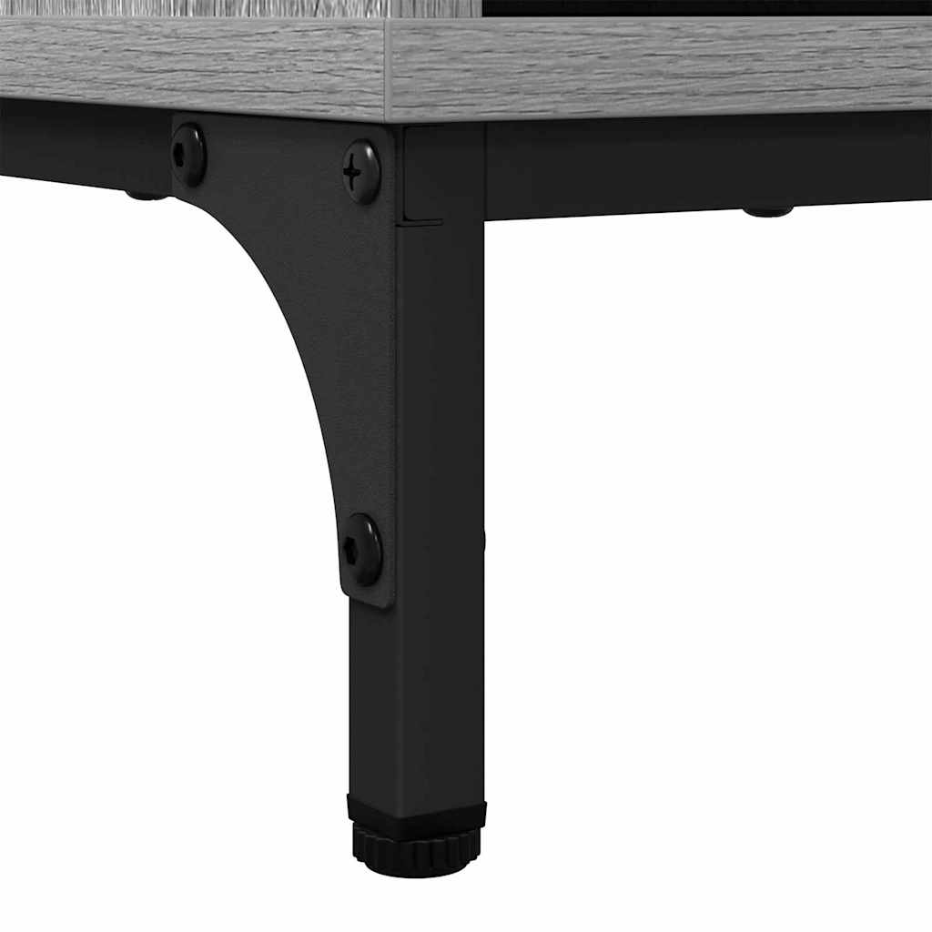 Sideboard Grey sonoma 69.5 x 33 x 82 cm Engineered wood