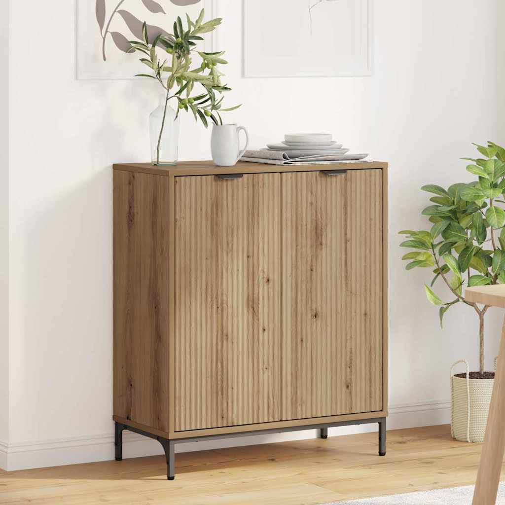 Sideboard Artisan oak 69.5 x 33 x 82 cm Engineered wood