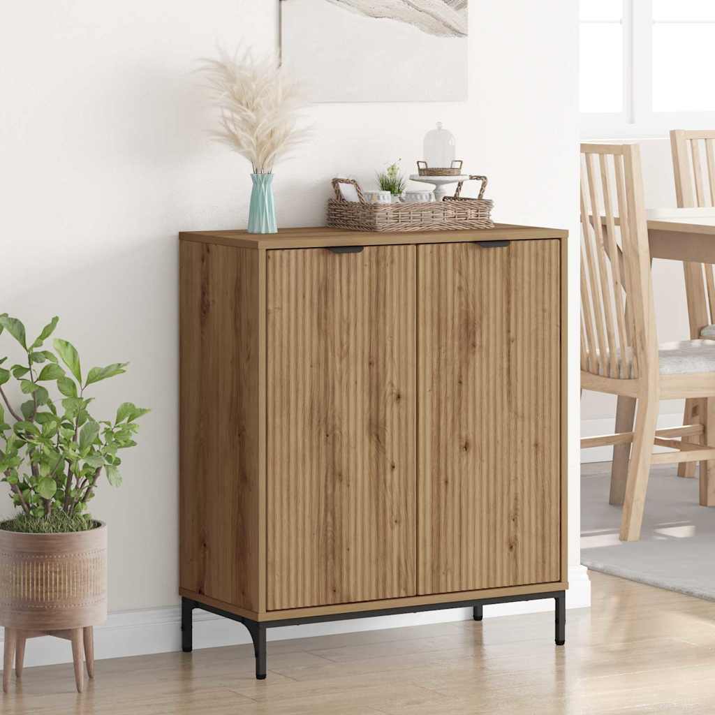 Sideboard Artisan oak 69.5 x 33 x 82 cm Engineered wood