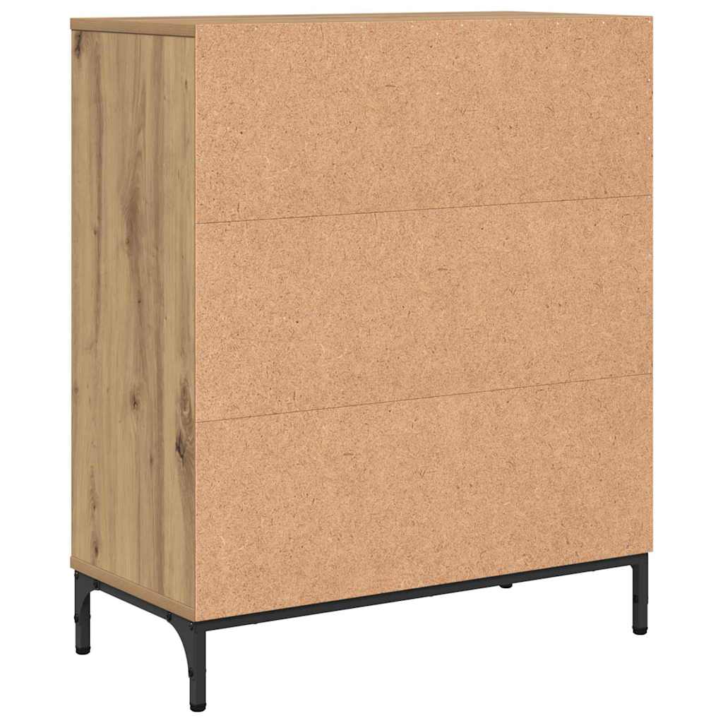 Sideboard Artisan oak 69.5 x 33 x 82 cm Engineered wood