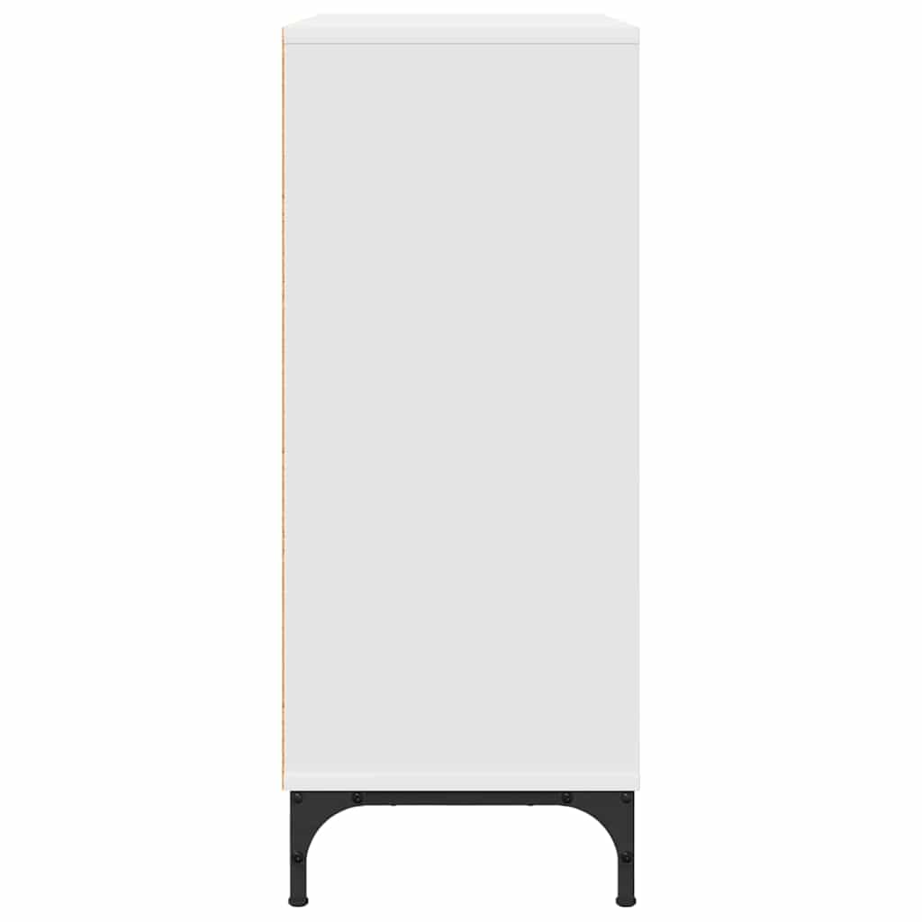 Sideboard with Drawer White 79.5 x 33 x 82 cm Engineered wood