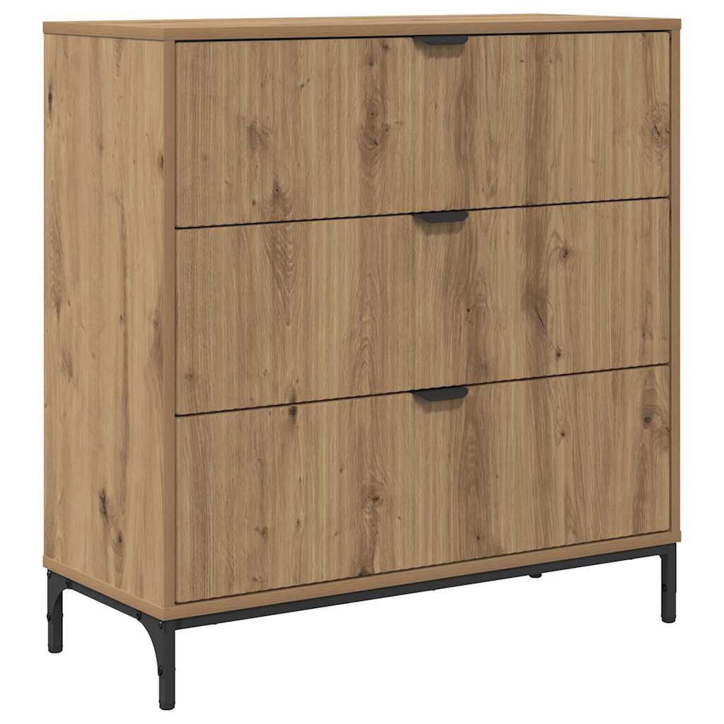 Sideboard Artisan oak 79.5 x 33 x 82 cm Engineered wood