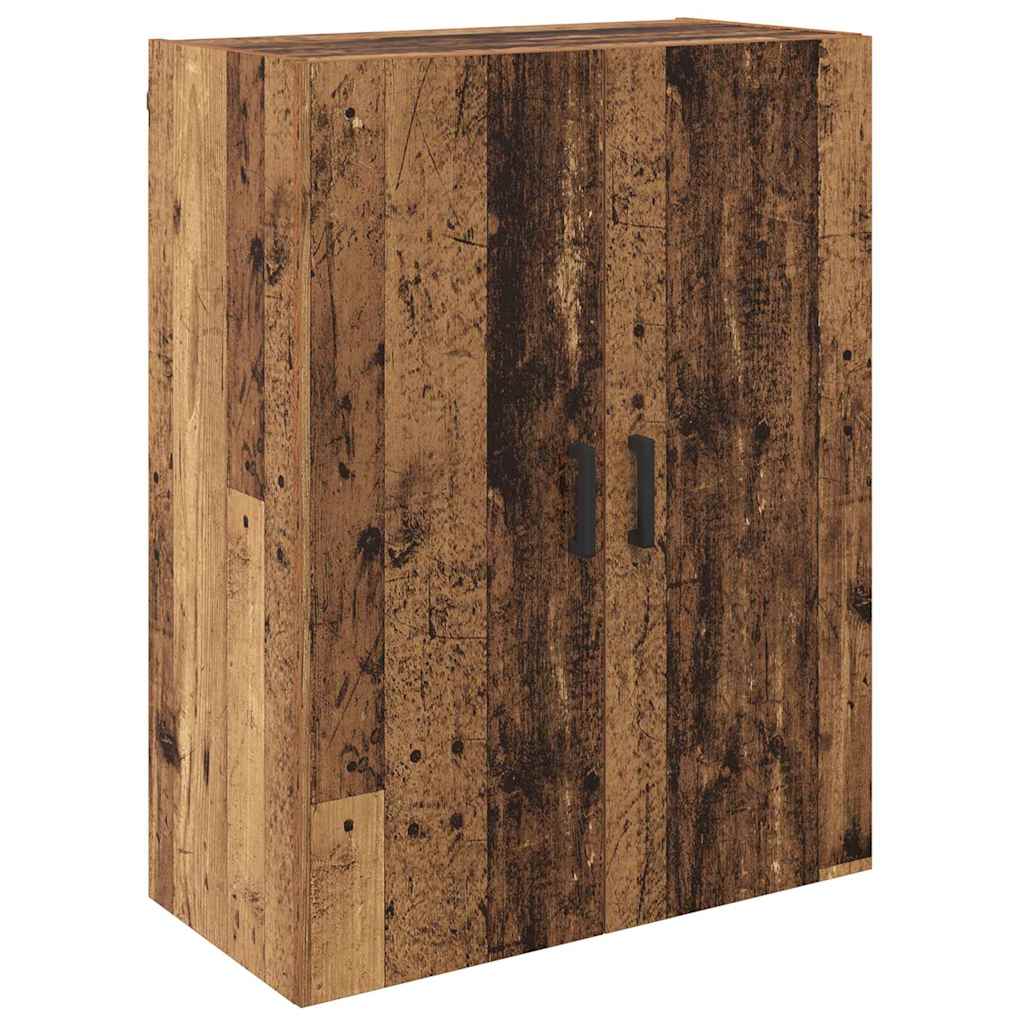 Wall Mounted Cabinets 2 pcs Old wood 69.5 x 34 x 90 cm