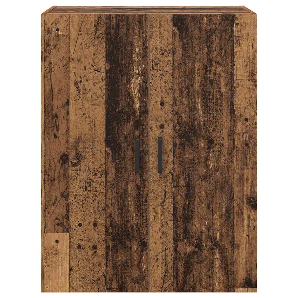 Wall Mounted Cabinets 2 pcs Old wood 69.5 x 34 x 90 cm