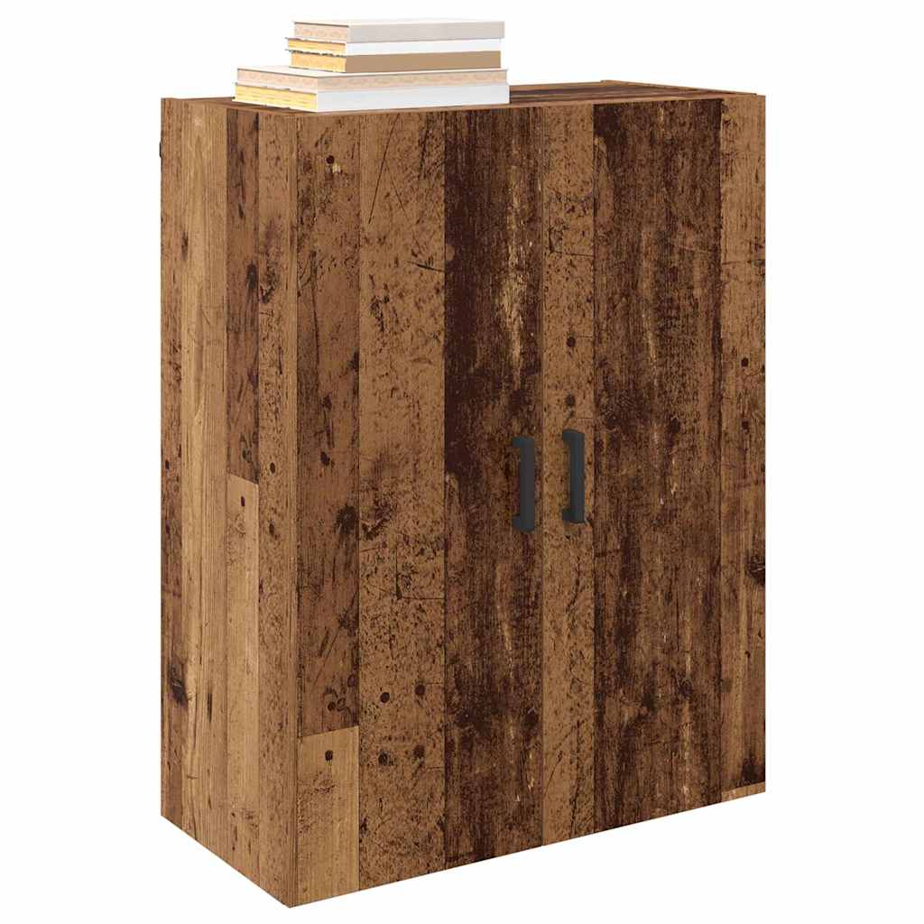 Wall Mounted Cabinets 2 pcs Old wood 69.5 x 34 x 90 cm