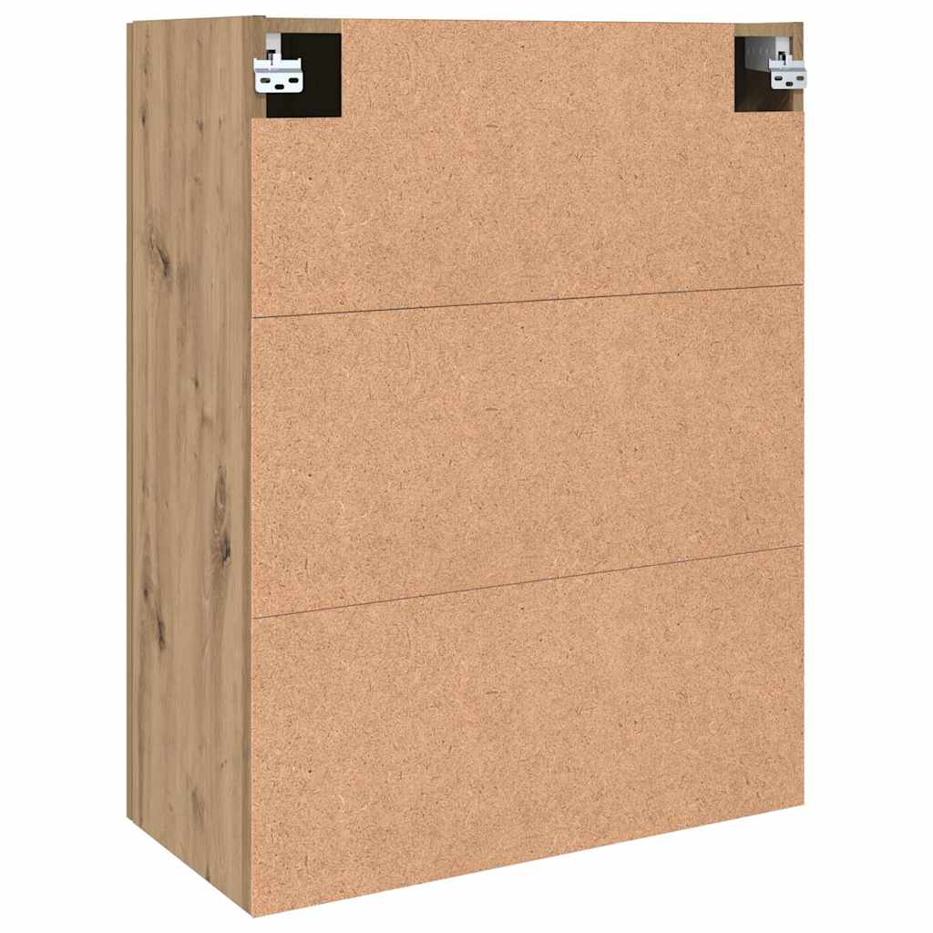 Wall Mounted Cabinets 2 pcs Artisan oak 69.5 x 34 x 90 cm
