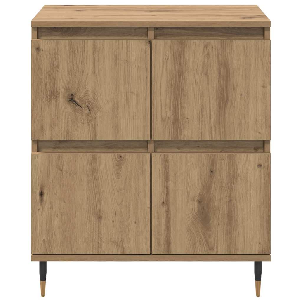 Sideboards 3 pcs Artisan oak 180 x 35 x 70 cm Engineered wood