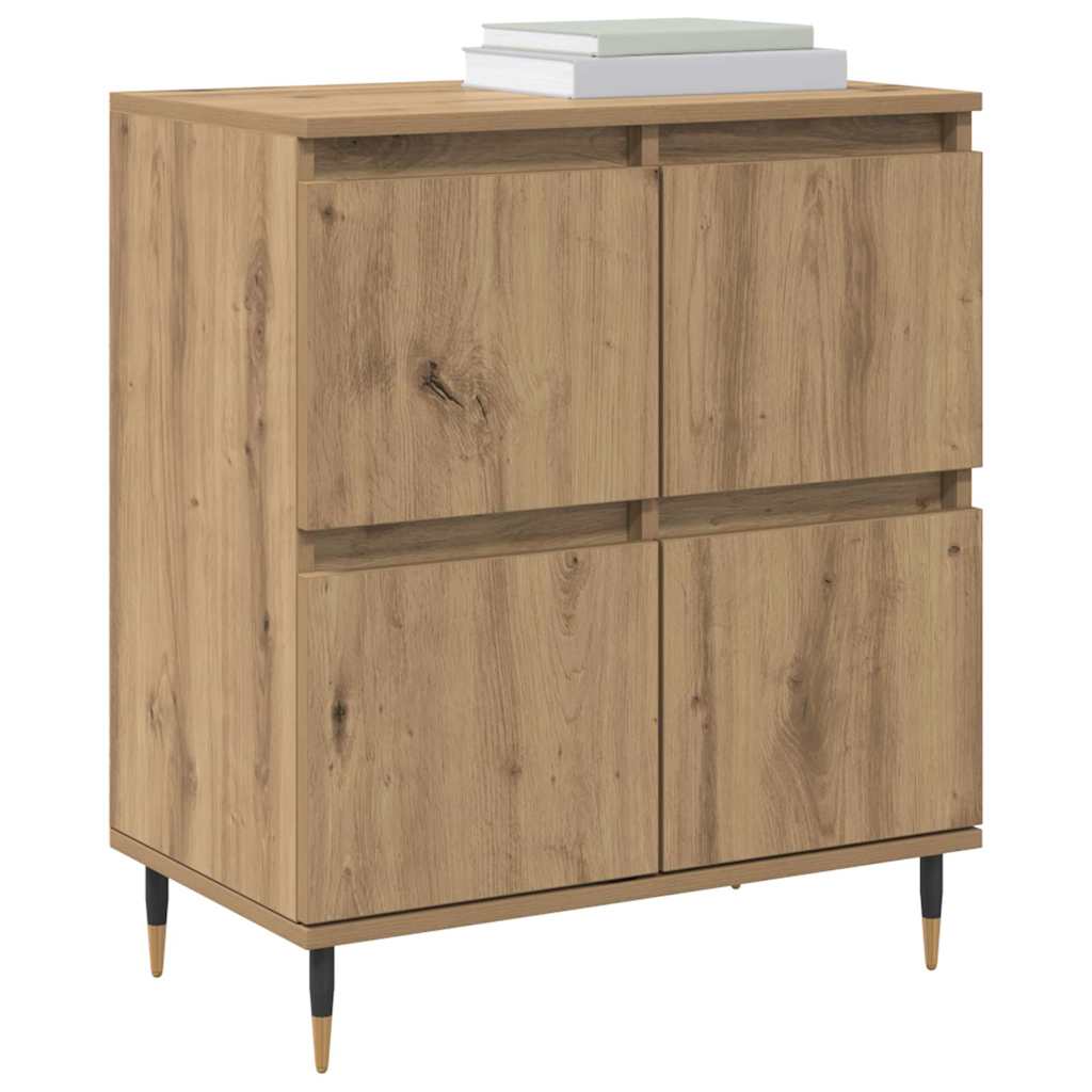 Sideboards 3 pcs Artisan oak 180 x 35 x 70 cm Engineered wood