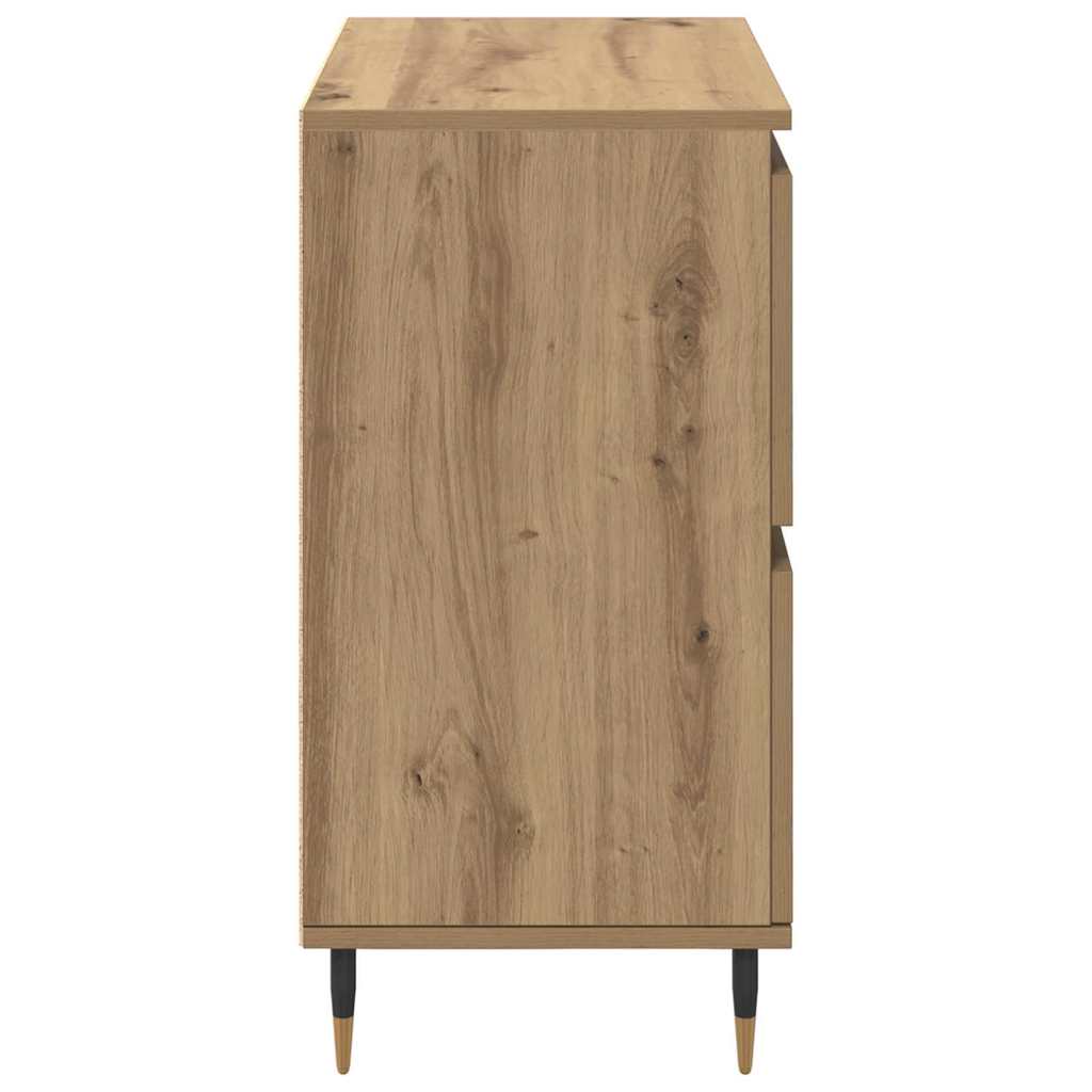 Sideboards 3 pcs Artisan oak 180 x 35 x 70 cm Engineered wood