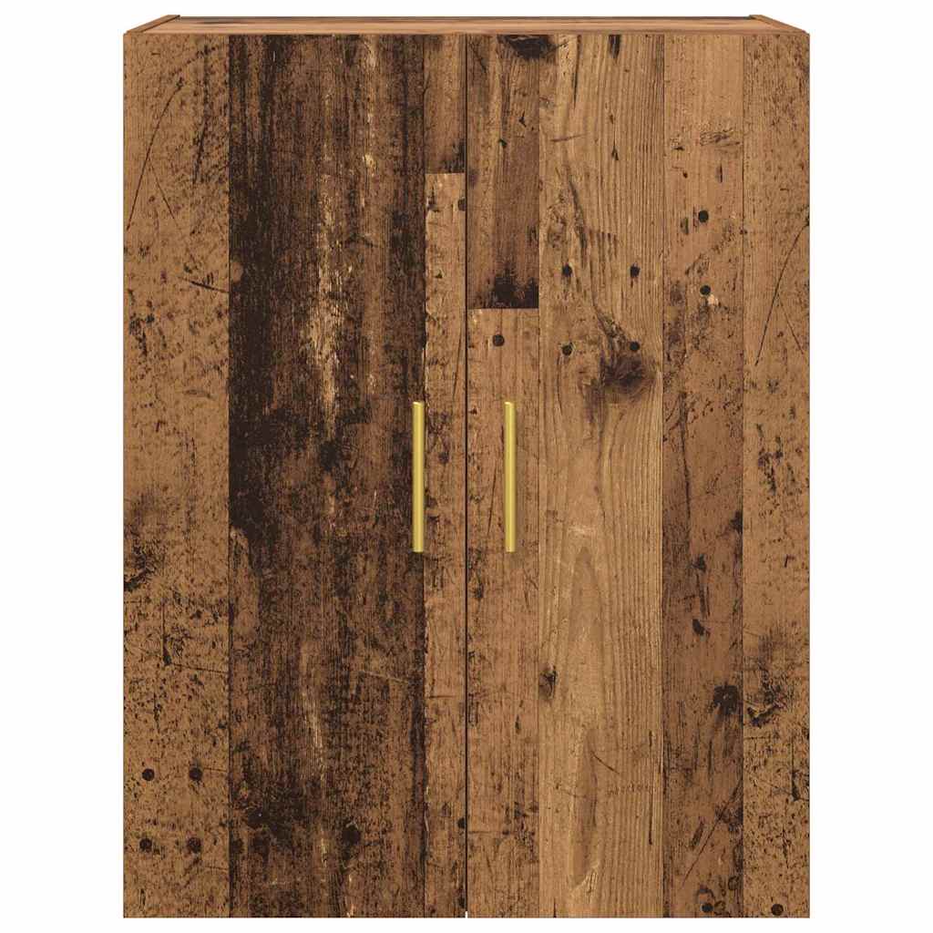 Wall Mounted Cabinets 2 pcs Old wood 69.5 x 34 x 90 cm