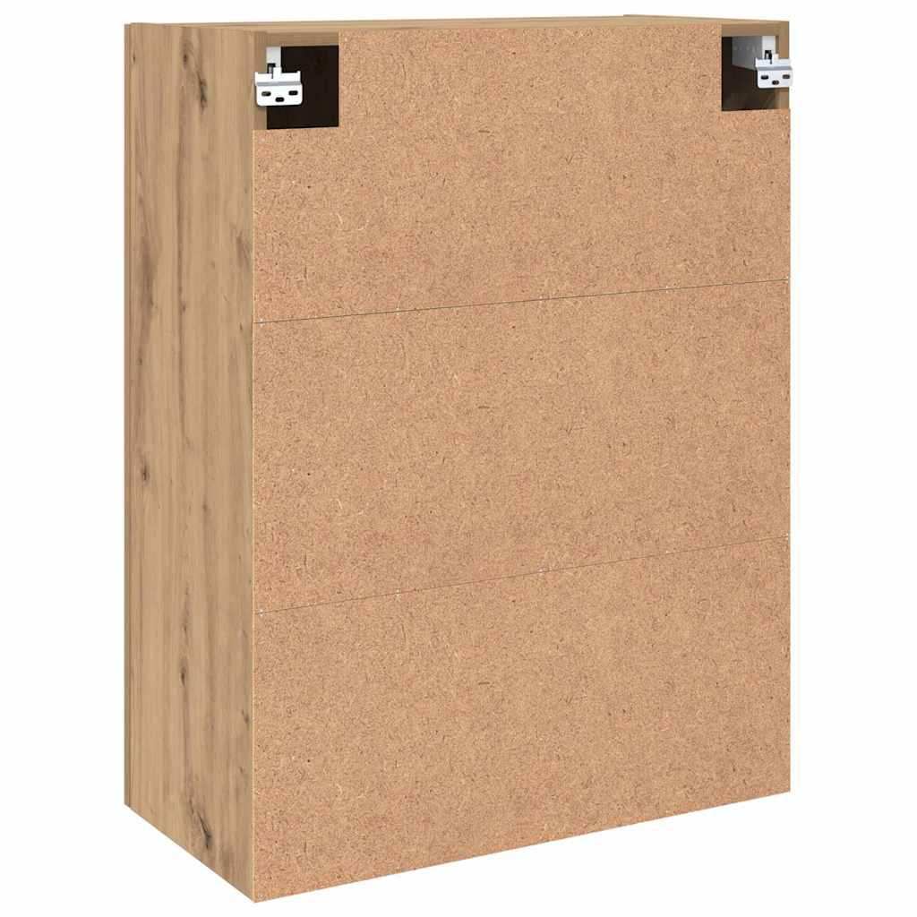 Wall Mounted Cabinets 2 pcs Artisan oak 69.5 x 34 x 90 cm