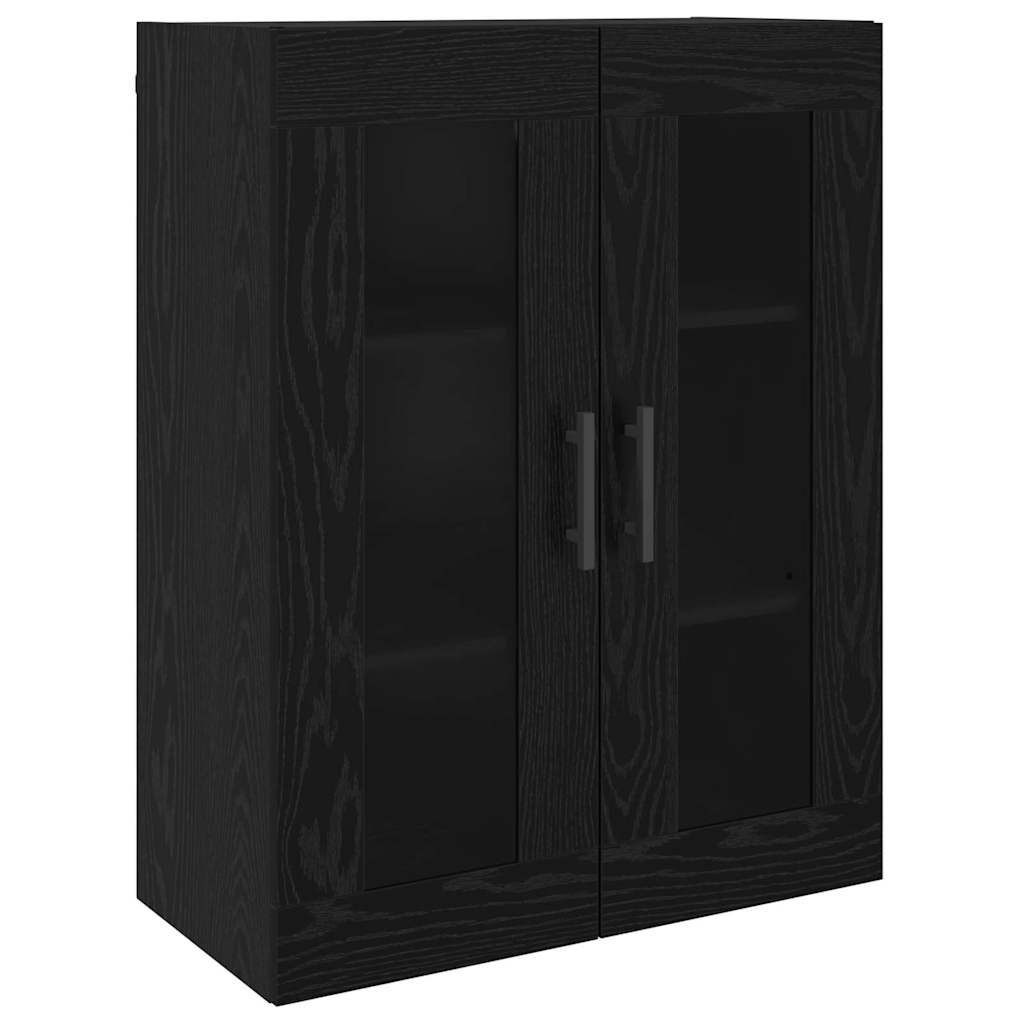Highboard Black oak 69.5 x 34 x 90 cm Engineered wood