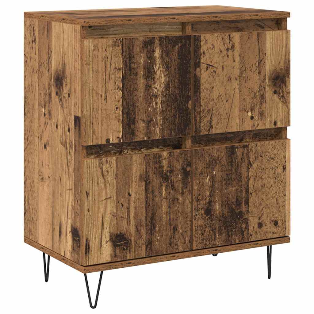 Sideboards 3 pcs Old wood 180 x 35 x 70 cm Engineered wood
