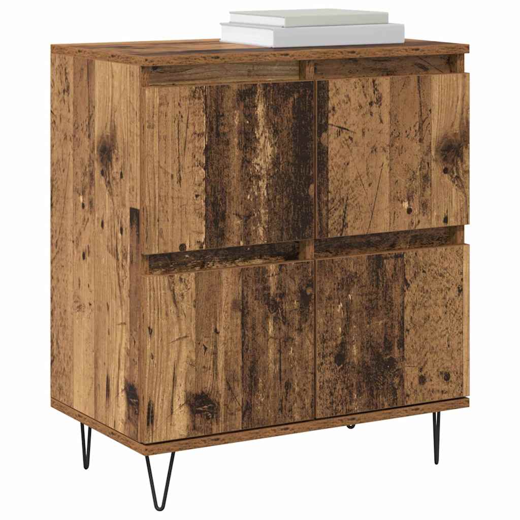 Sideboards 3 pcs Old wood 180 x 35 x 70 cm Engineered wood