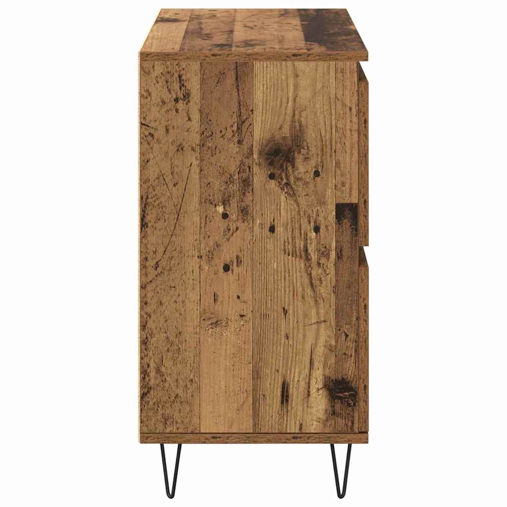 Sideboards 3 pcs Old wood 180 x 35 x 70 cm Engineered wood