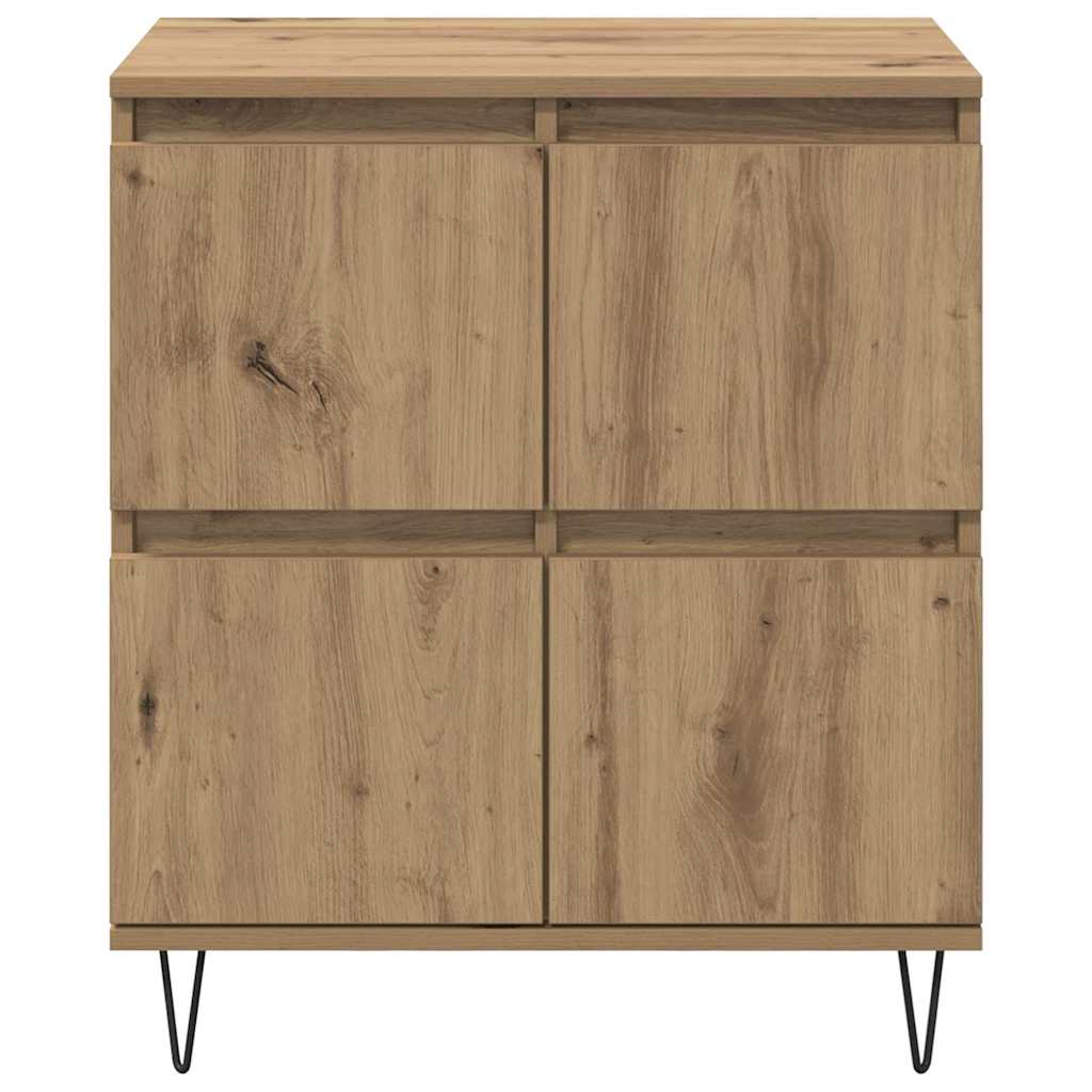Sideboards 3 pcs Artisan oak 180 x 35 x 70 cm Engineered wood