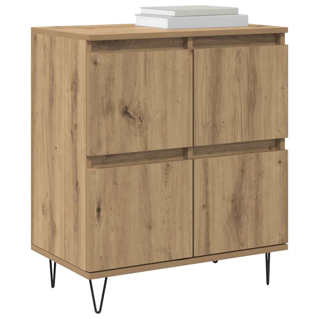 Sideboards 3 pcs Artisan oak 180 x 35 x 70 cm Engineered wood
