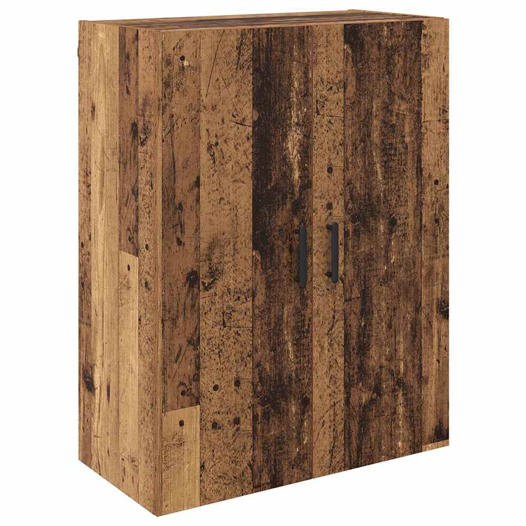 Wall Mounted Cabinets 2 pcs Old wood 69.5 x 34 x 90 cm