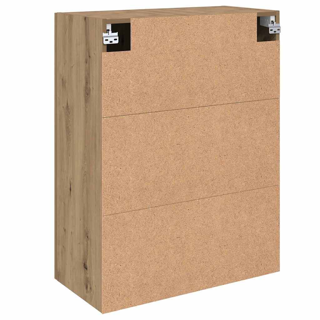 Wall Mounted Cabinets 2 pcs Artisan oak 69.5 x 34 x 90 cm
