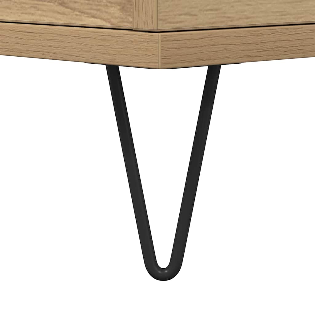 Sideboards 2 pcs Artisan oak 120 x 35 x 70 cm Engineered wood