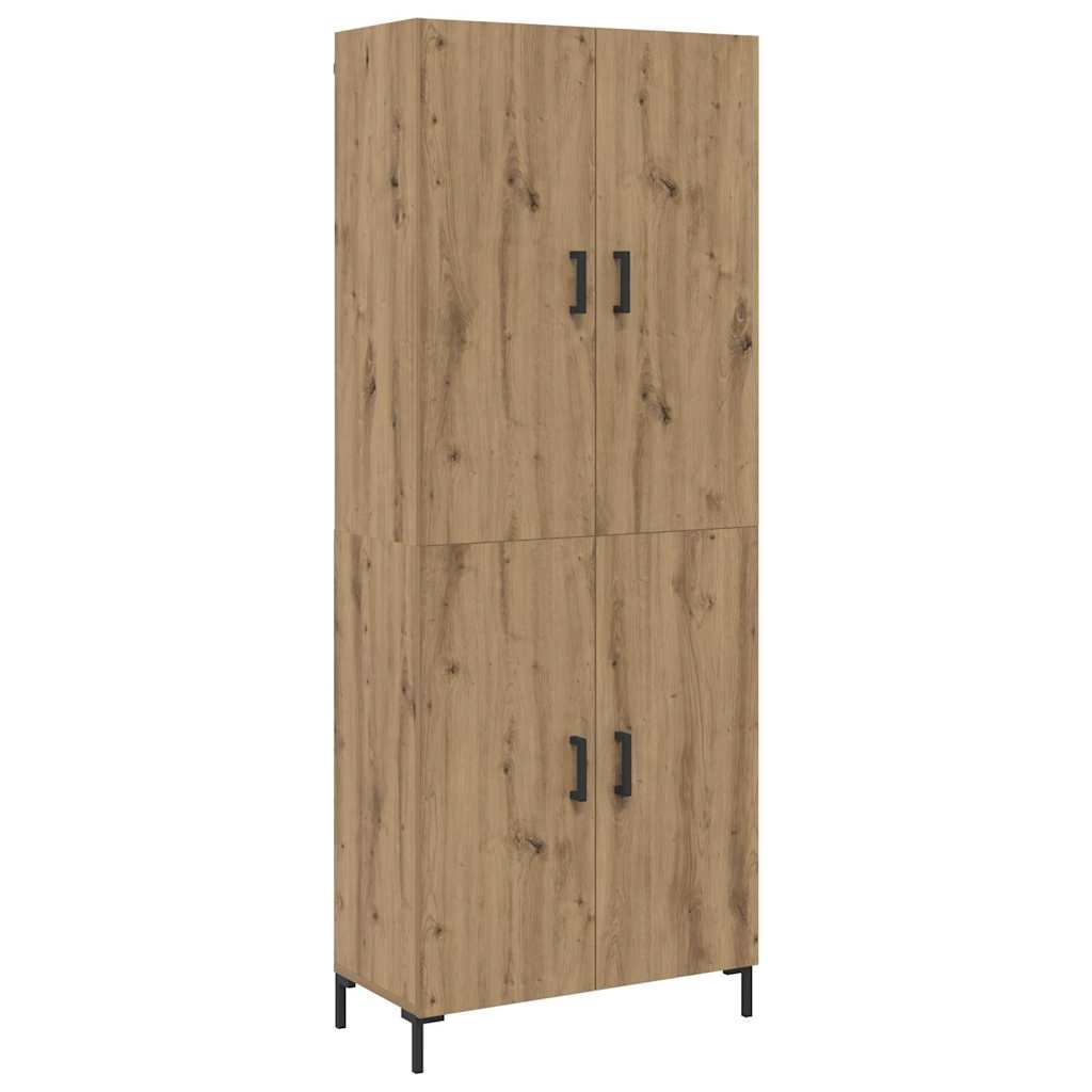Highboard Artisan oak 69.5 x 34 x 180 cm Engineered wood