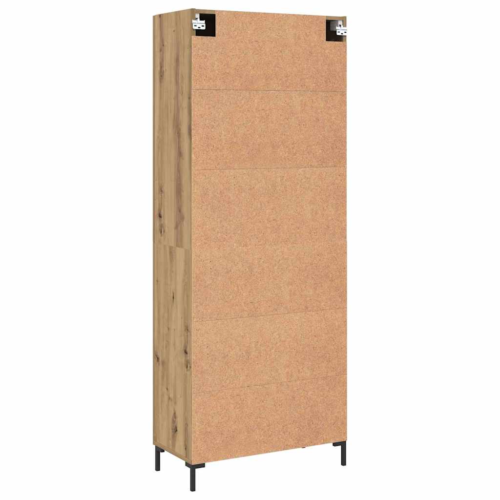 Highboard Artisan oak 69.5 x 34 x 180 cm Engineered wood