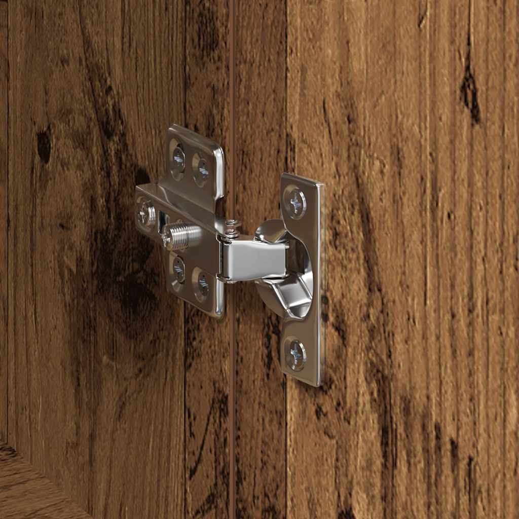 Sideboards 3 pcs Old wood 180 x 35 x 70 cm Engineered wood