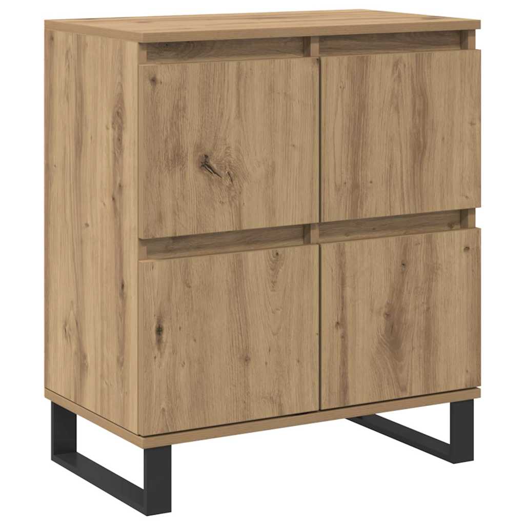 Sideboards 2 pcs Artisan oak 120 x 35 x 70 cm Engineered wood